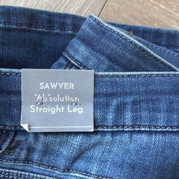 WIT& WISDOM Sawyer Ab-Solution‎ Straight Leg Jeans Size 8P NWT - Picture 8 of 8